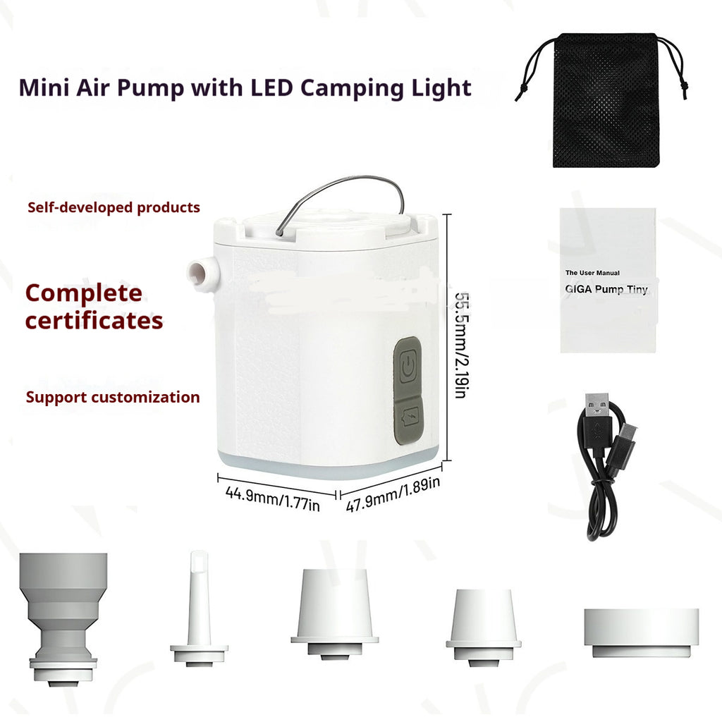 Mini tragbare Luftpumpe – Dual-Purpose – Bild 2 | LuxeStyle