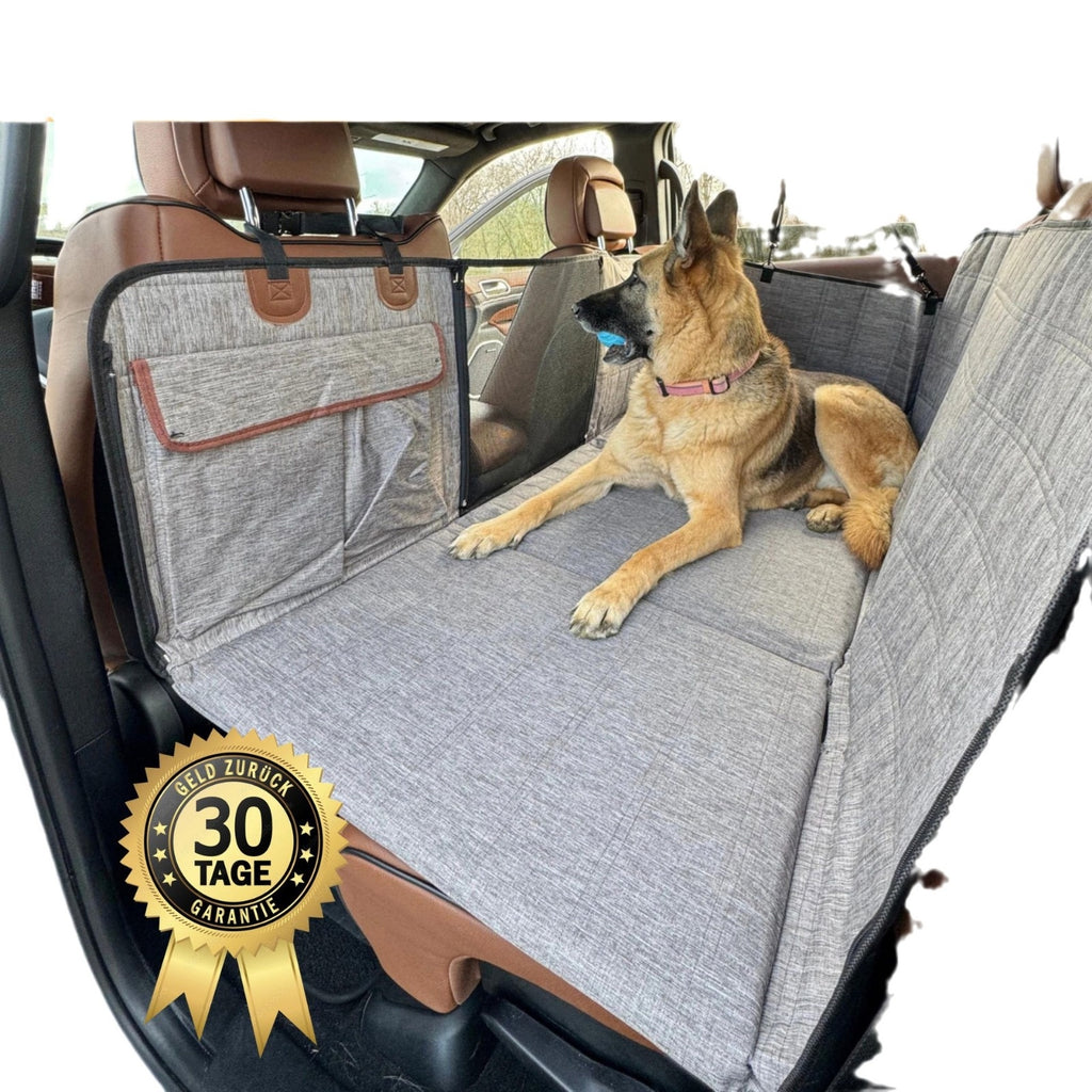 Auto-Hundematte mit erweiterter Stütze für Rücksitz