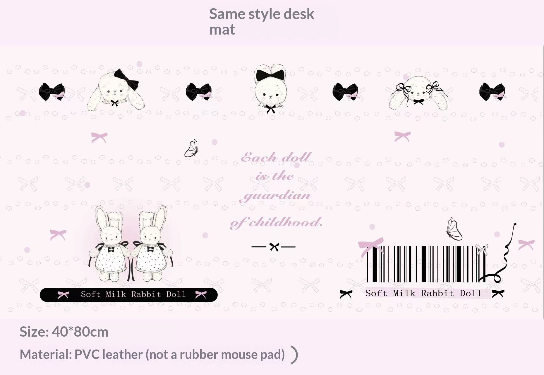 PBT Tastenkappen mit Cuaicai Hasen Design