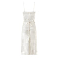 Spaghettiträger-Kleid mit Polka Dots