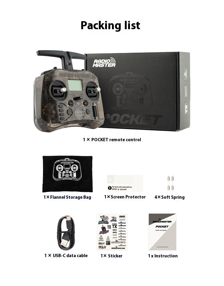 Pocket Remote Controller Hall Rocker