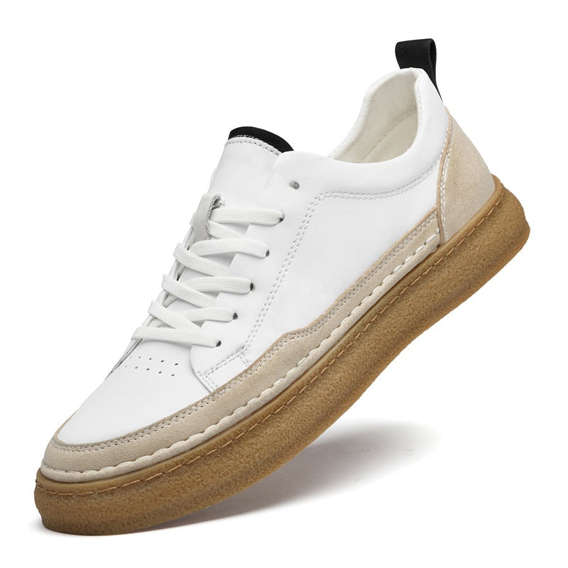 Handgenähte Leder-Sneaker mit weicher Sohle – Bild 4 | LuxeStyle