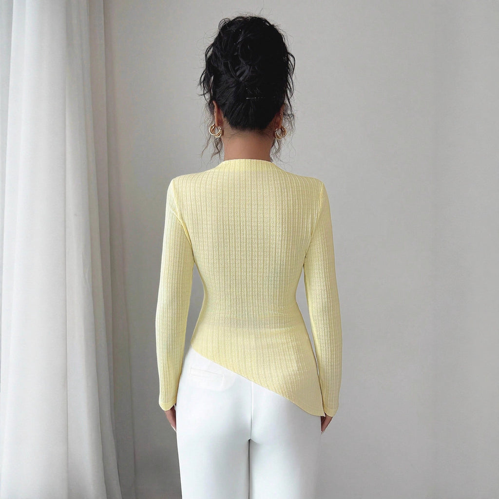 Elegantes Langarm-Top für Herbst/Winter – Ansicht 3