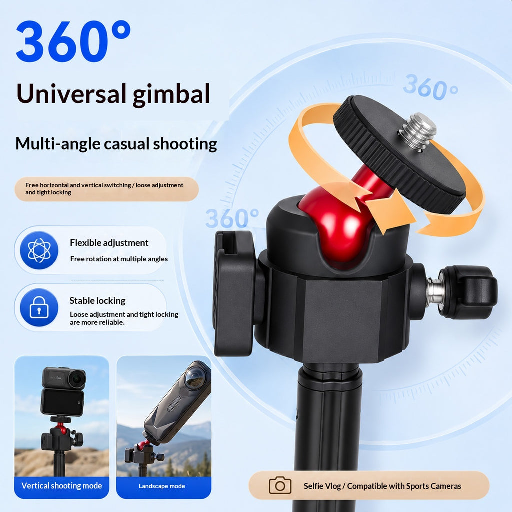 Handstativ für Action Cams und Smartphones