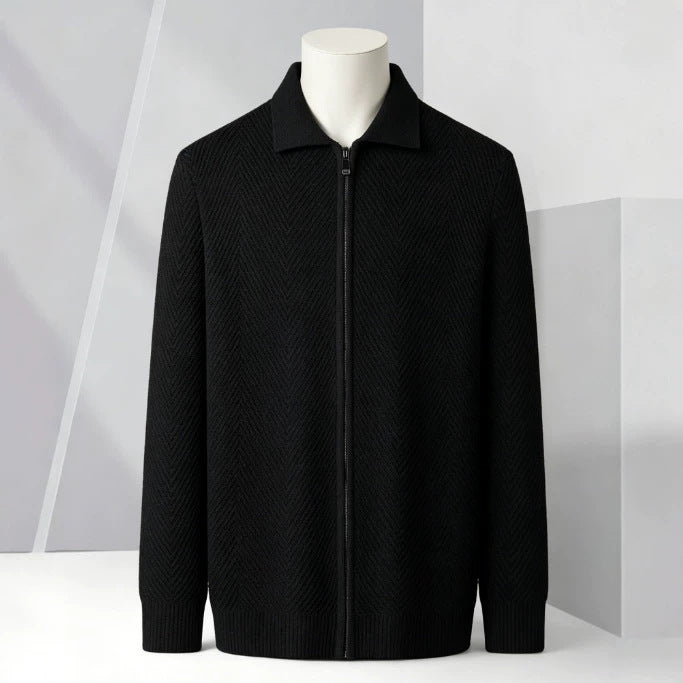 Einreihiger Cardigan für Herren