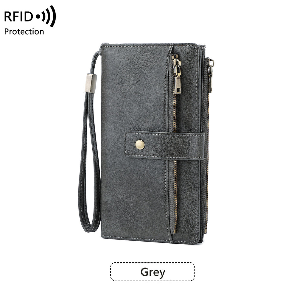 Anti-Magnetische Damen-Trifold-Card-Tasche – Bild 11 | LuxeStyle