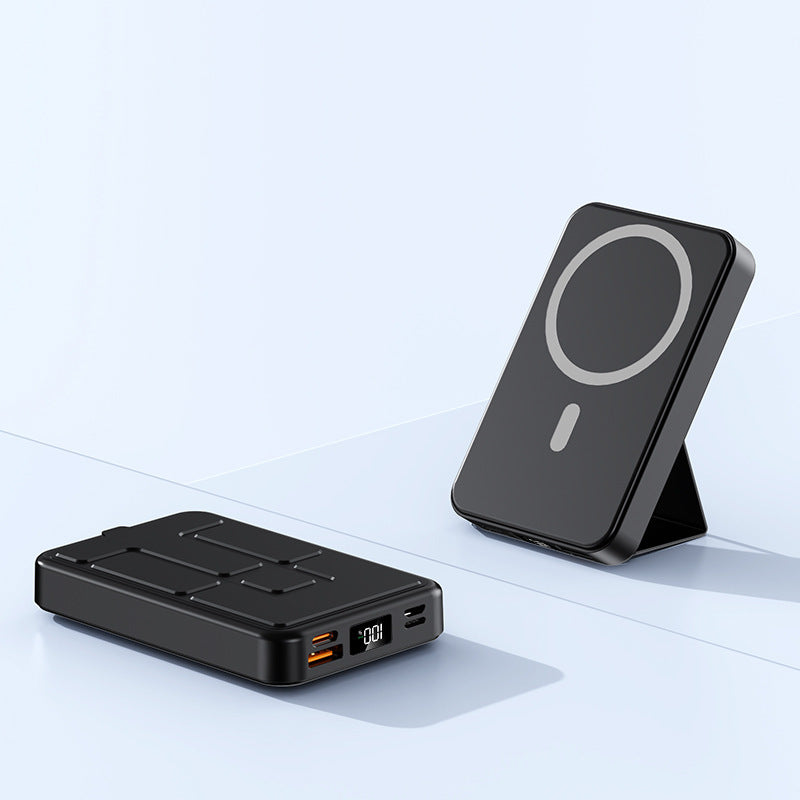 Magnetische kabellose Powerbank mit Halterung