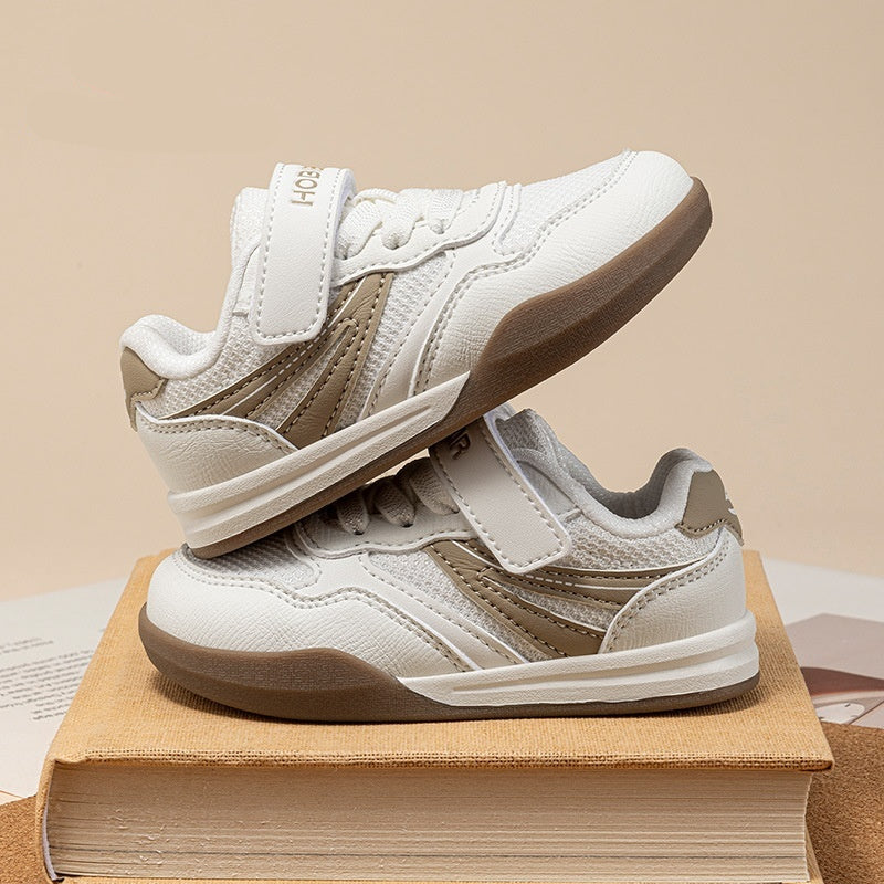 Kinder Retro-Sneakers mit Klettverschluss