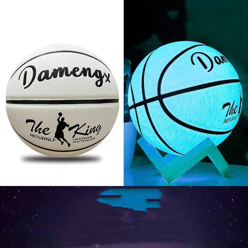 Leuchtender Basketball aus weichem PU-Leder – Bild 2 | LuxeStyle