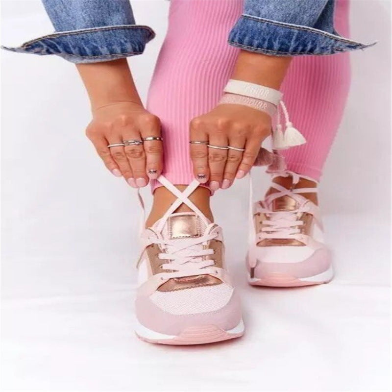 Casual Dad-Schuhe mit Wedge, Grössen