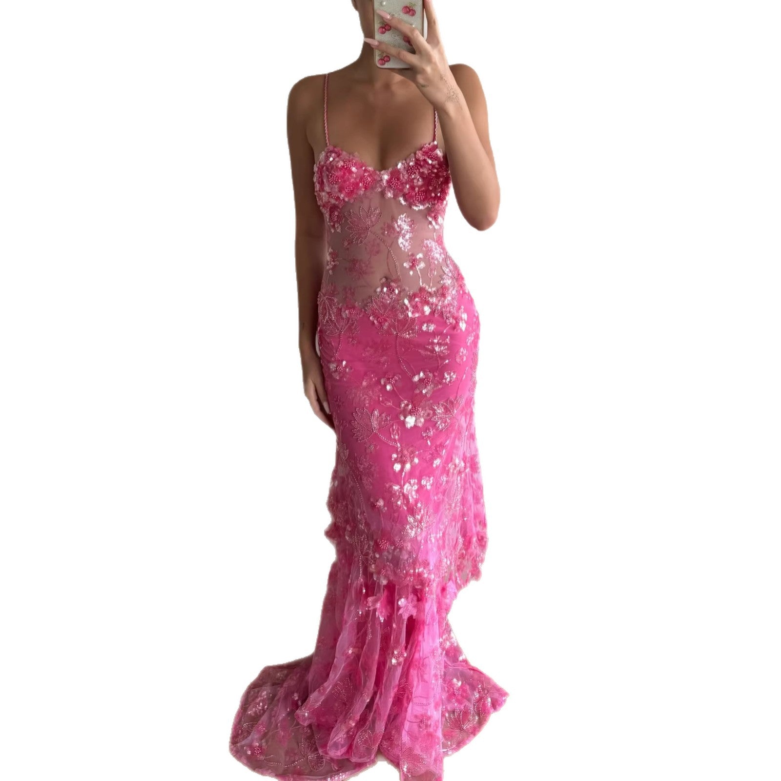Durchsichtiges Kleid