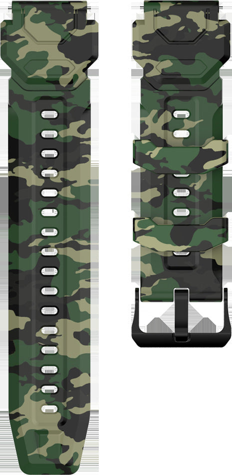 Silikon-Uhrarmband flacher Direktanschluss, 22 mm – Bild 2 | LuxeStyle