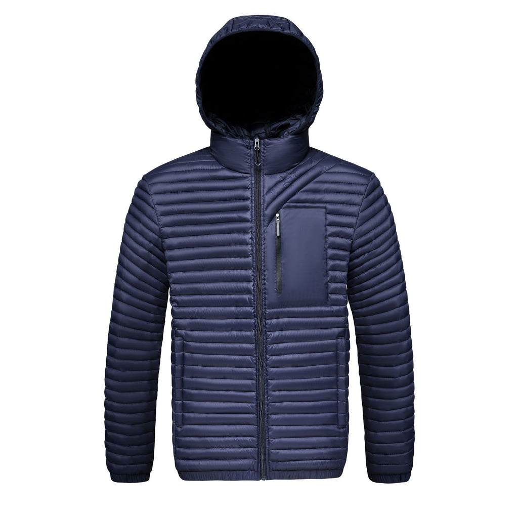 Herren Winterjacke mit abnehmbarer Kapuze