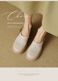 Plateau-Sandalen mit runder Kappe | LuxeStyle