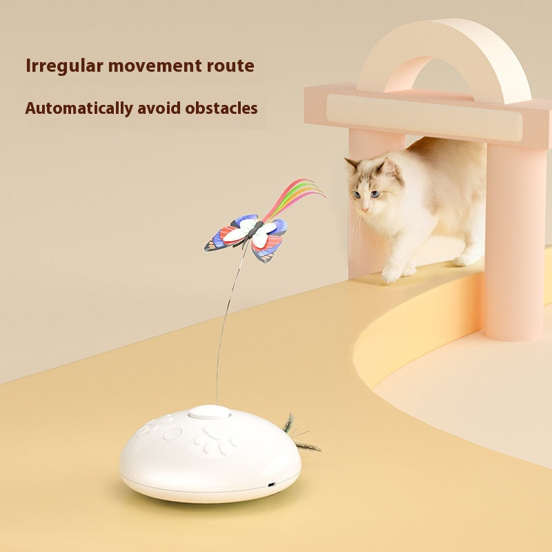 Elektrisches Katzen Spielzeug mit Feder