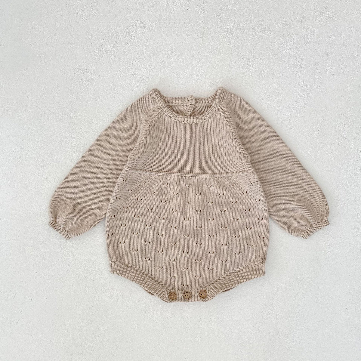 Baby Strick-Jumpsuit | LuxeStyle