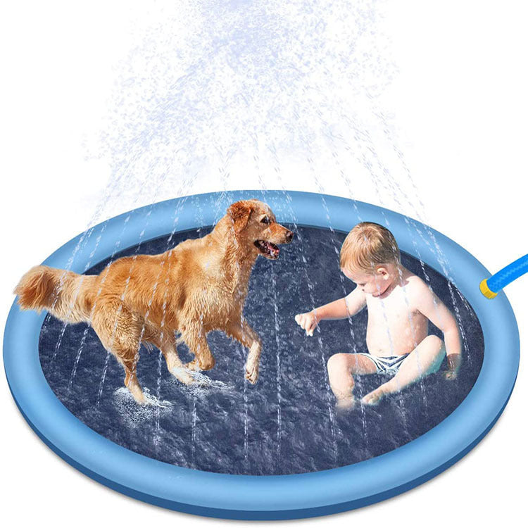 Rutschfester Wasser-Spielmatte für Kinder & Hunde