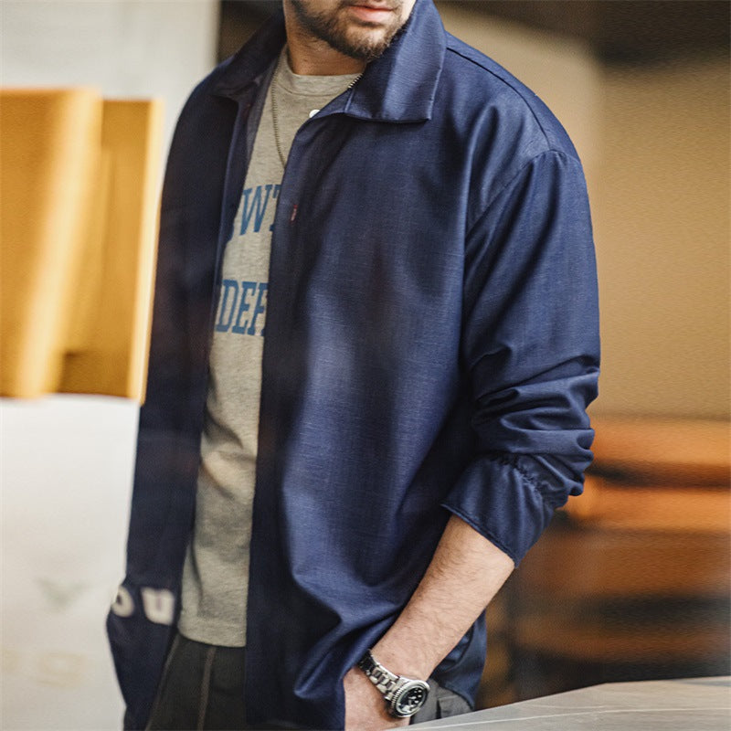 Herren Jeanshemd im American Style | LuxeStyle