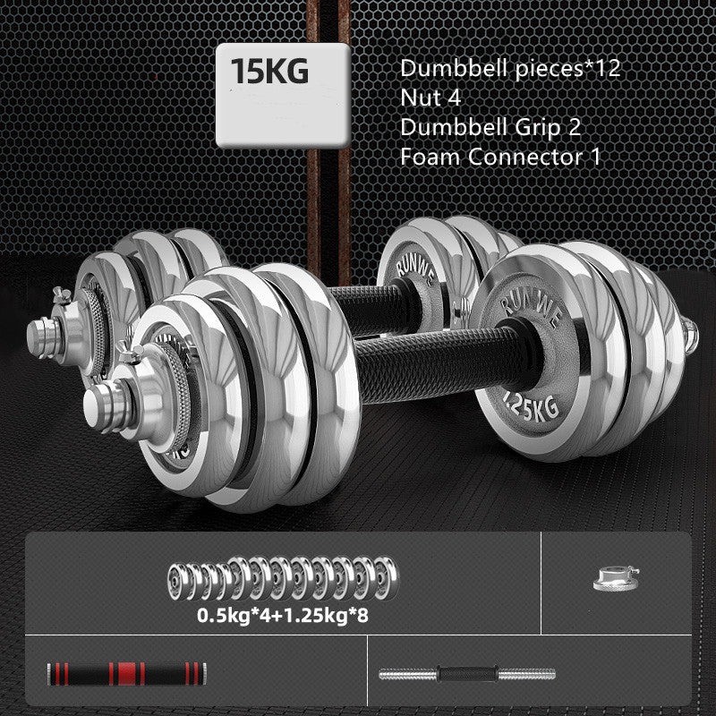 Hantel-Set aus galvanisiertem Eisen für Zuhause – Bild 6 | LuxeStyle