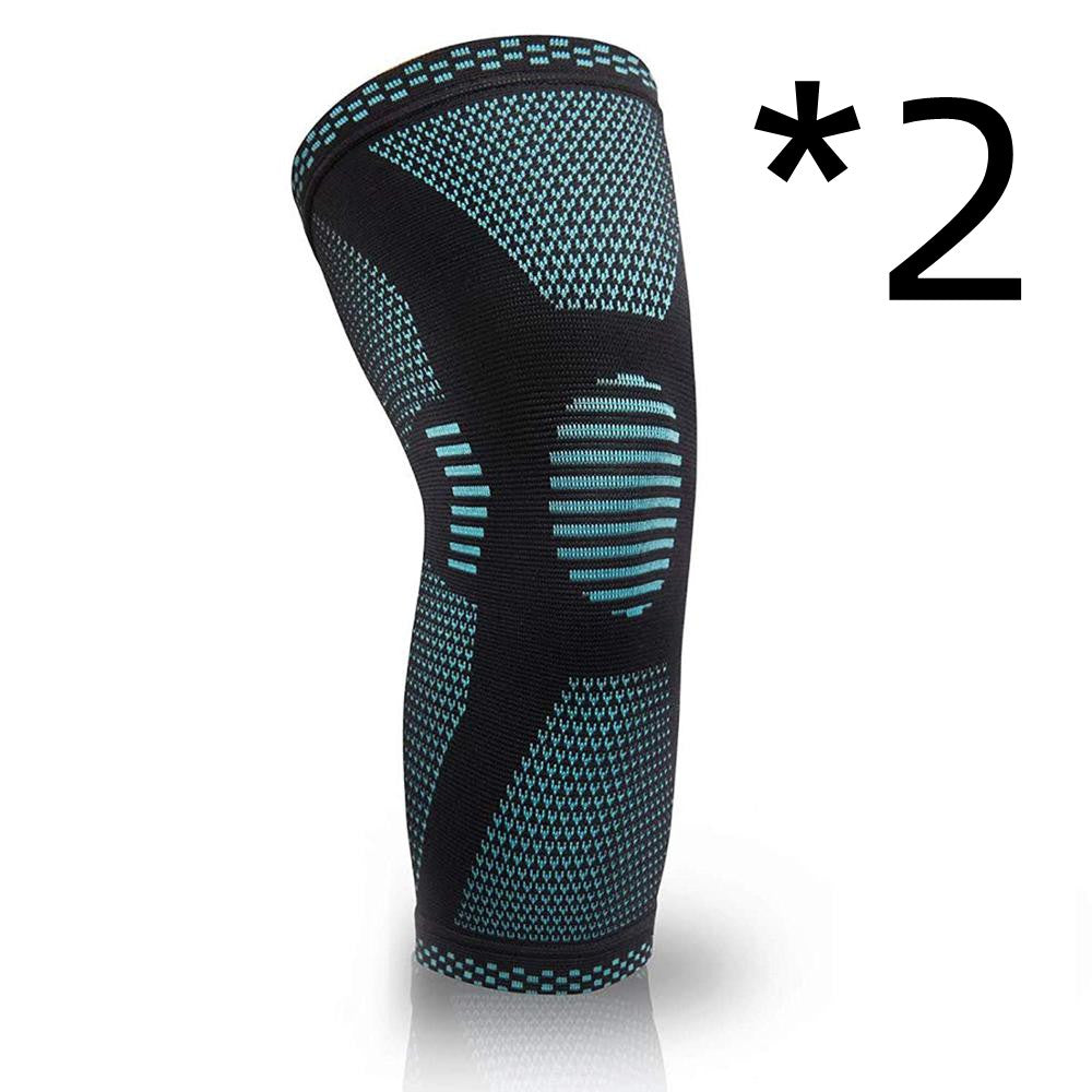 Gestrickte Sport-Kniebandagen
