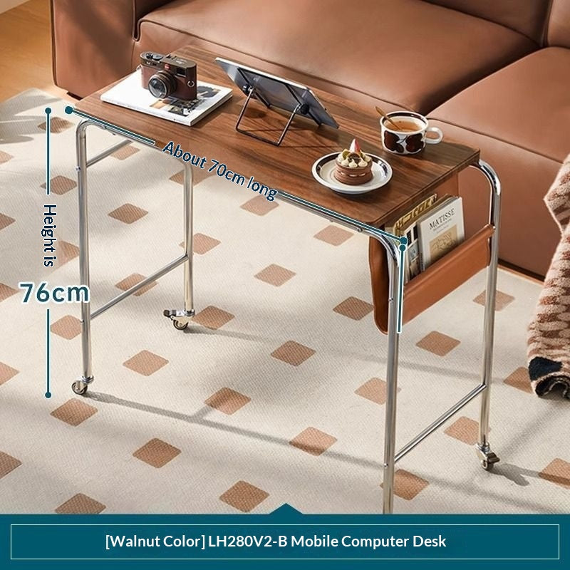 Minimalistischer Schreibtisch für Home Office
