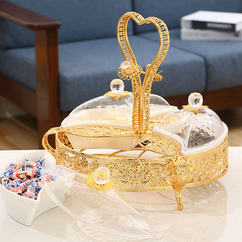 Modernes Acryl-Snack-Tablett