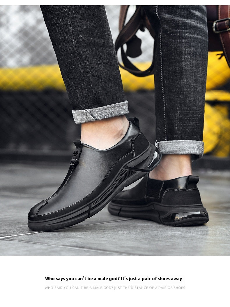 Business-Slipper aus Rindsleder mit dicker Sohle – Bild 3 | LuxeStyle