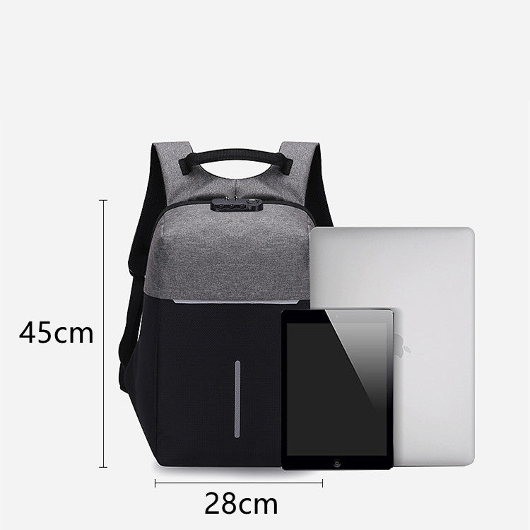 Reflektierender Rucksack mit grossem Fassungsvermögen – Bild 8 | LuxeStyle