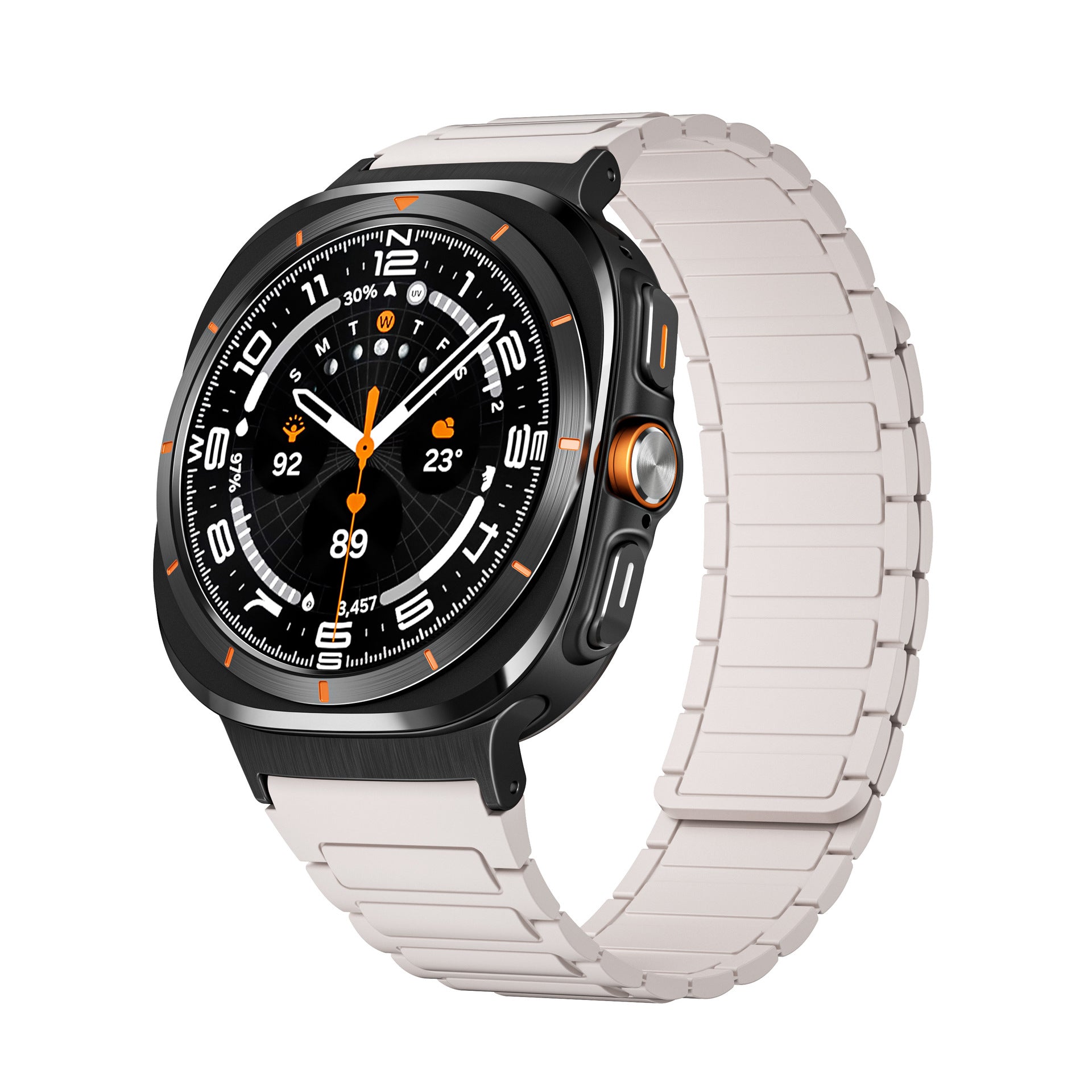 Magnetisches Silikonarmband für Samsung Watch Ultra