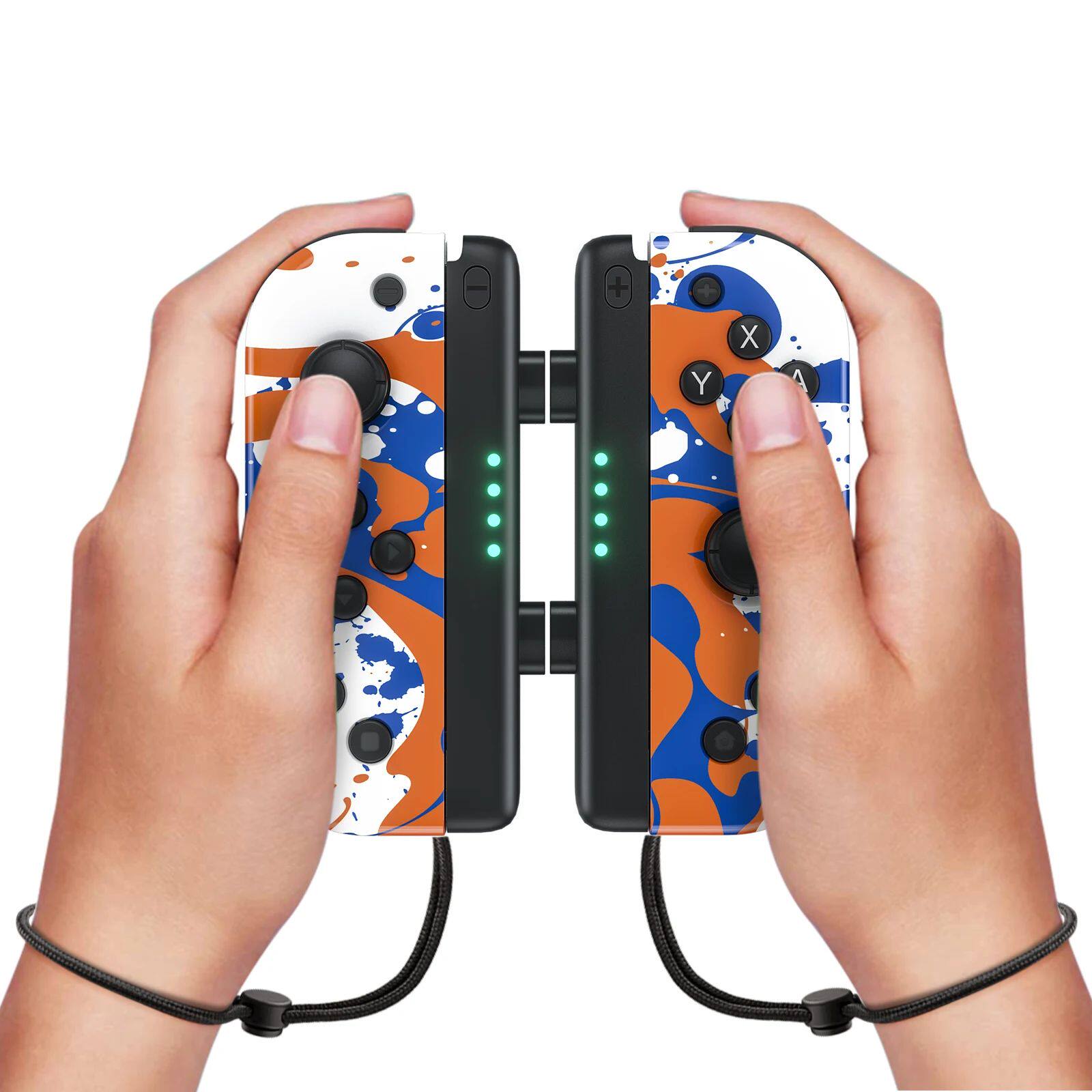 NS Dual Gamepad mit Handschlaufe