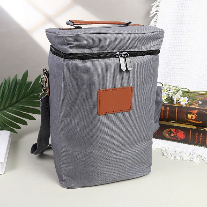 Kühltasche für Weinflaschen mit Tragegriff – Bild 4 | LuxeStyle