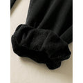 Trendige Jogger-Sweatpants mit weitem Bein