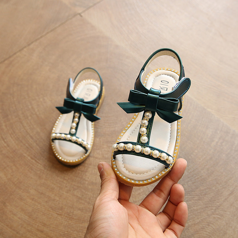 Mädchen Prinzessin Sandalen mit Perlen – Bild 14 | LuxeStyle