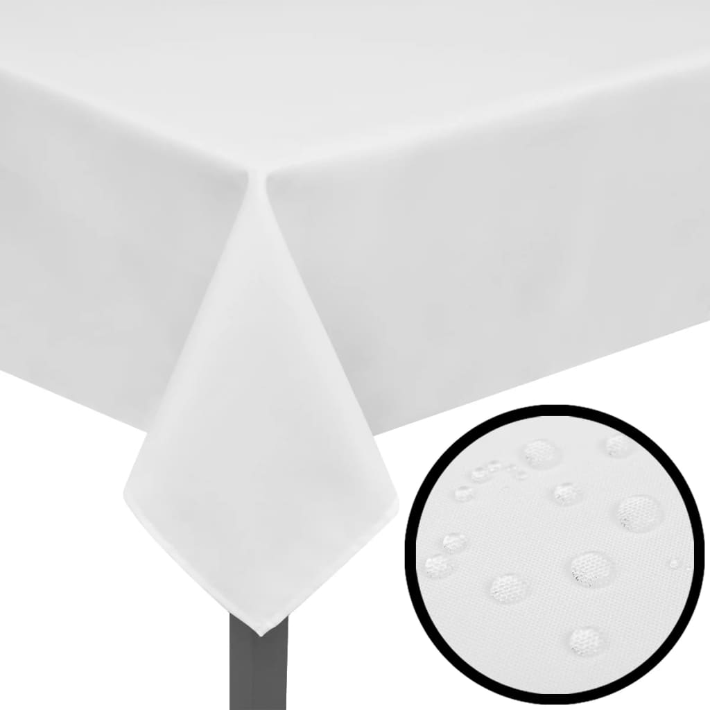 5er-Set elegante Tischdecken, wasserabweisend