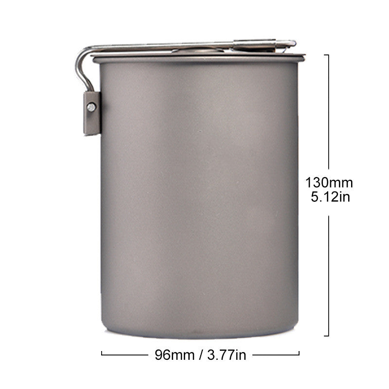 Titanium Camping-Pot 900ml – Bild 4 | LuxeStyle
