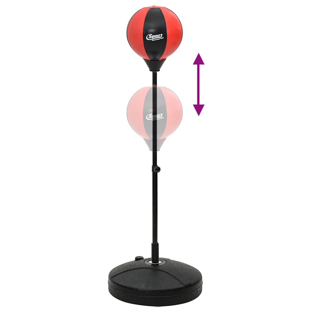 Punching Ball Set mit Standfuss & Boxhandschuhen
