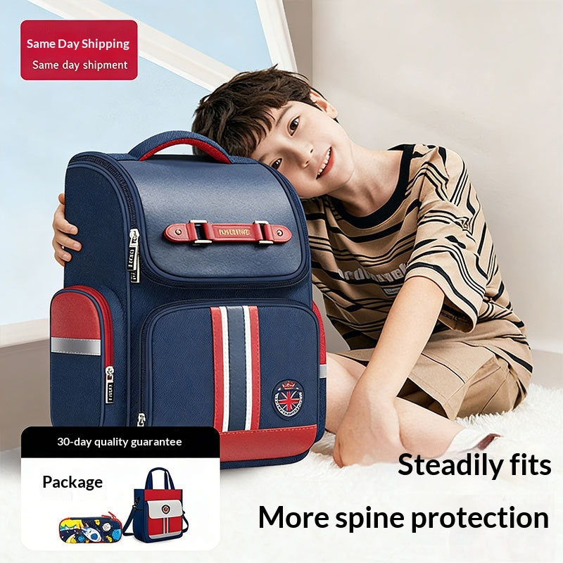 Grosser wasserdichter Rucksack für Grundschüler – Bild 7 | LuxeStyle