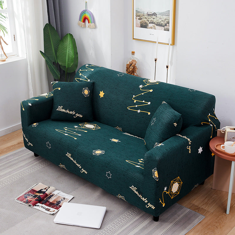Gedruckter Multifunktioneller Strick Dehnbarer Sofa-Bett-Bezug