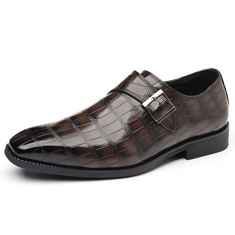 Strukturierte Herren Business-Schuhe
