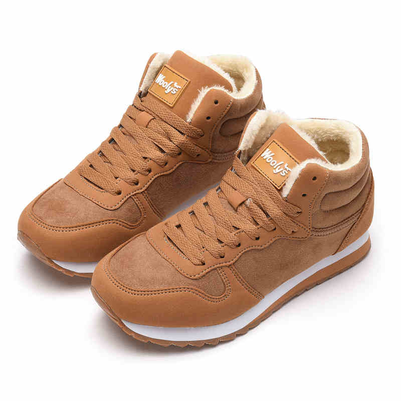 Samt-Winterschuhe zum Schnüren – Bild 3 | LuxeStyle