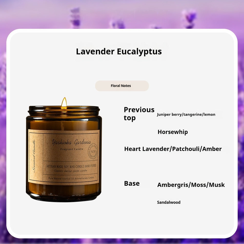 Rauchfreie Sojawachskerze – Geschenk für Aromatherapie