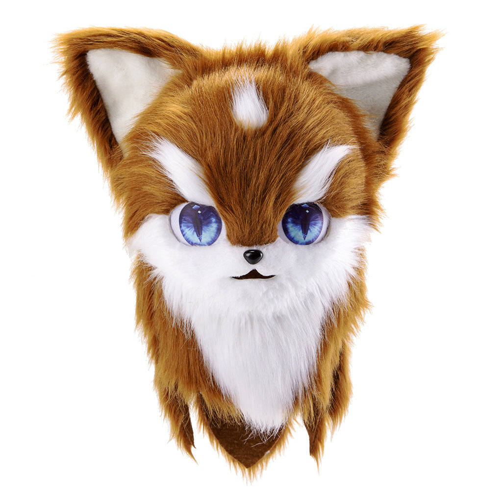 Fursuit-Kopf aus Kunstfell