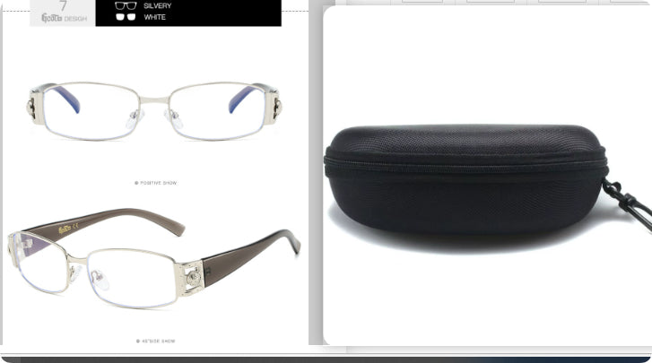 Vintage Sonnenbrille mit quadratischem Rahmen