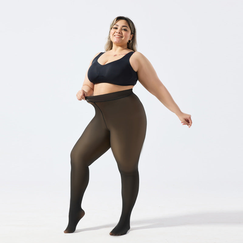 Thermo-Leggings mit Kaschmir-Effekt