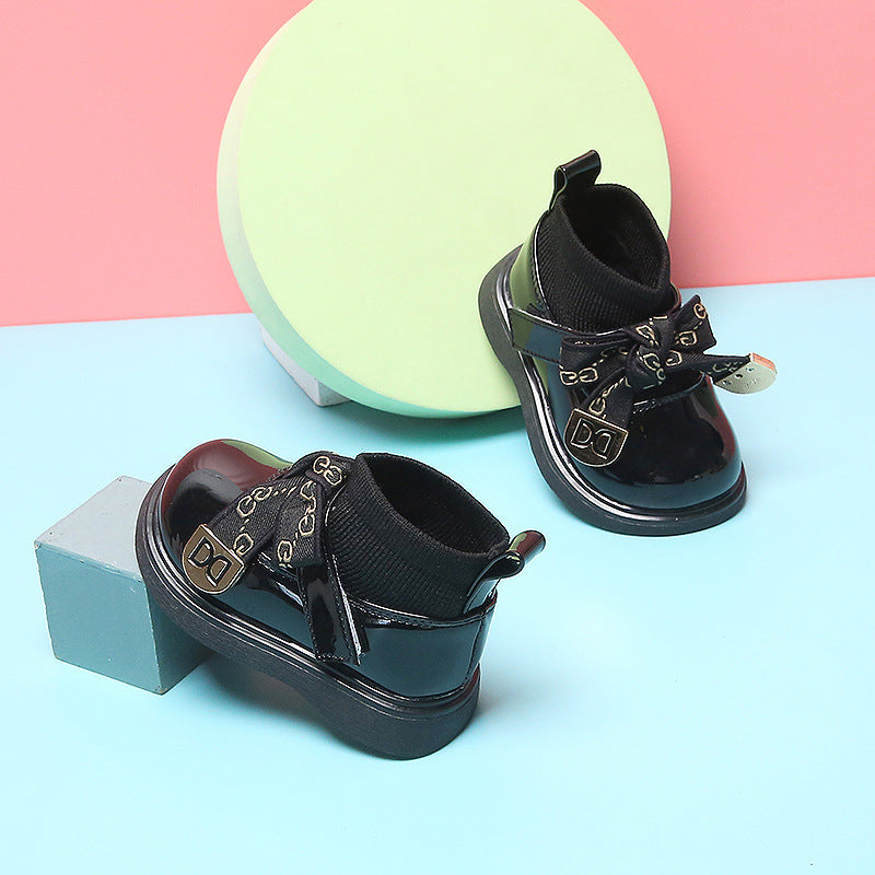 Mädchen Lauflernschuhe aus Leder – Bild 5 | LuxeStyle