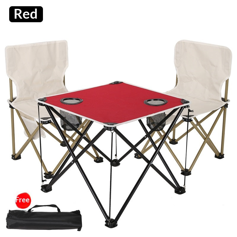 Faltbares Outdoor-Tisch- und Stuhl-Set