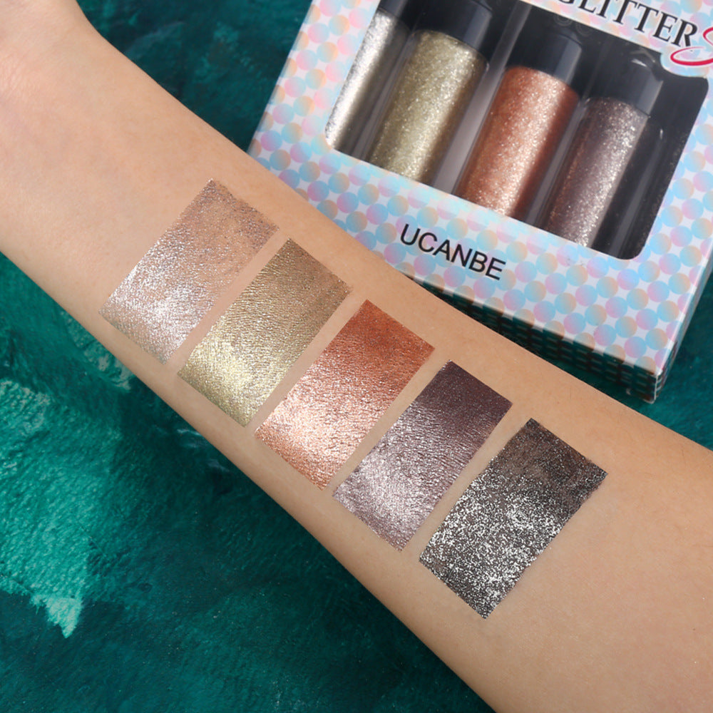 Perlglänzendes Lidschatten-Set – 5 Farben – Bild 11 | LuxeStyle