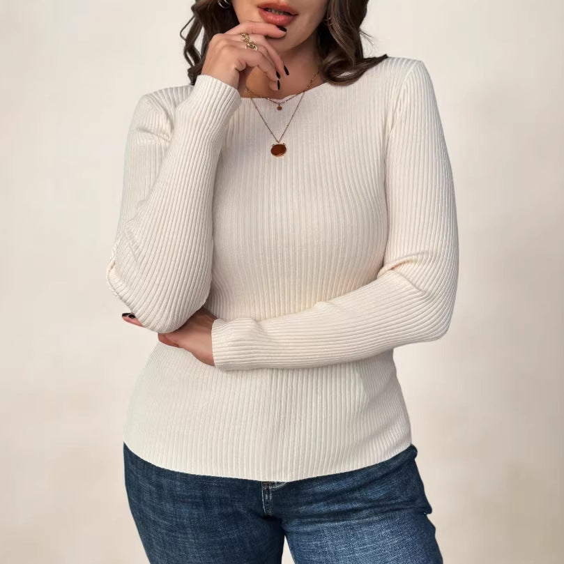 Langarm-Strickpullover