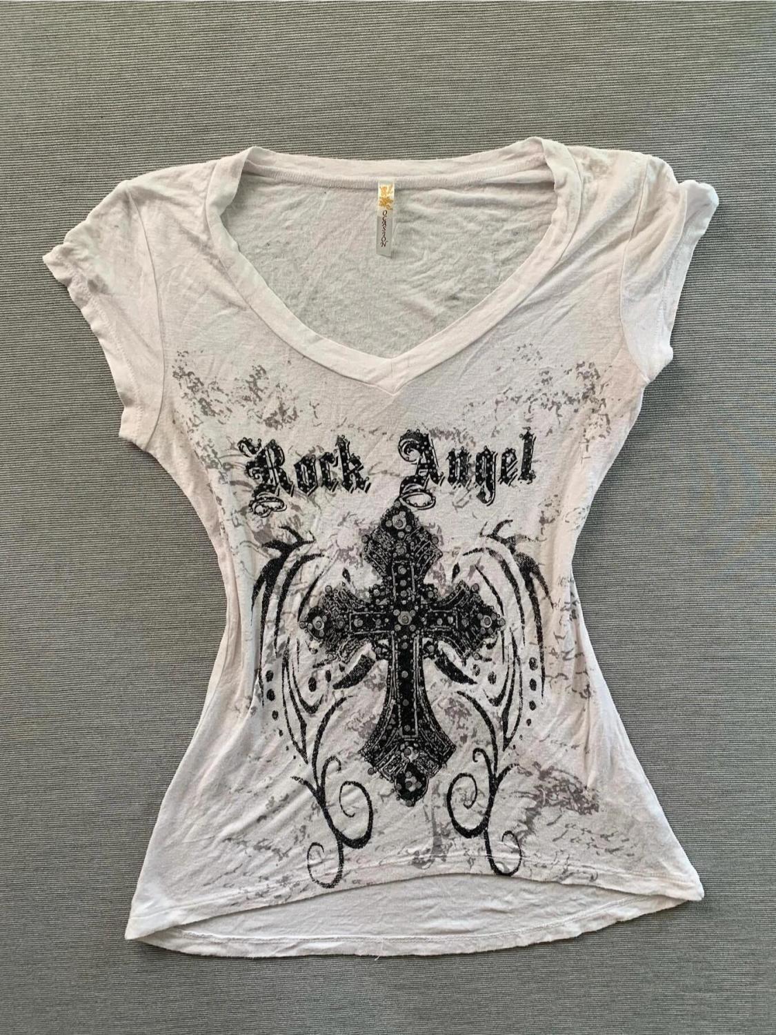 Vintage T-Shirt mit Print