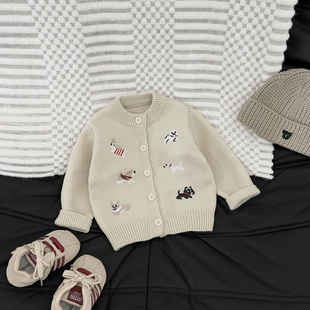 Tiermotiv-Knitted-Jacke – Bild 9 | LuxeStyle